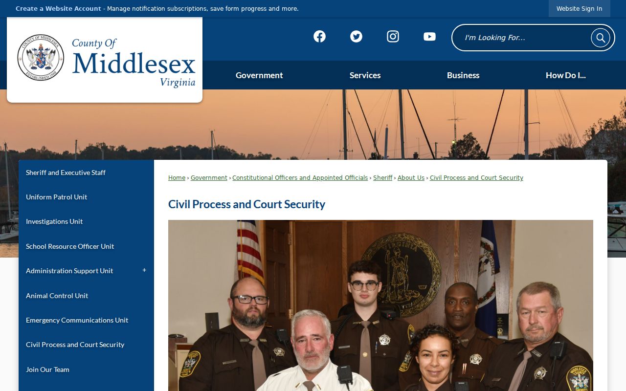 Middlesex County criminal file courthouse security rules