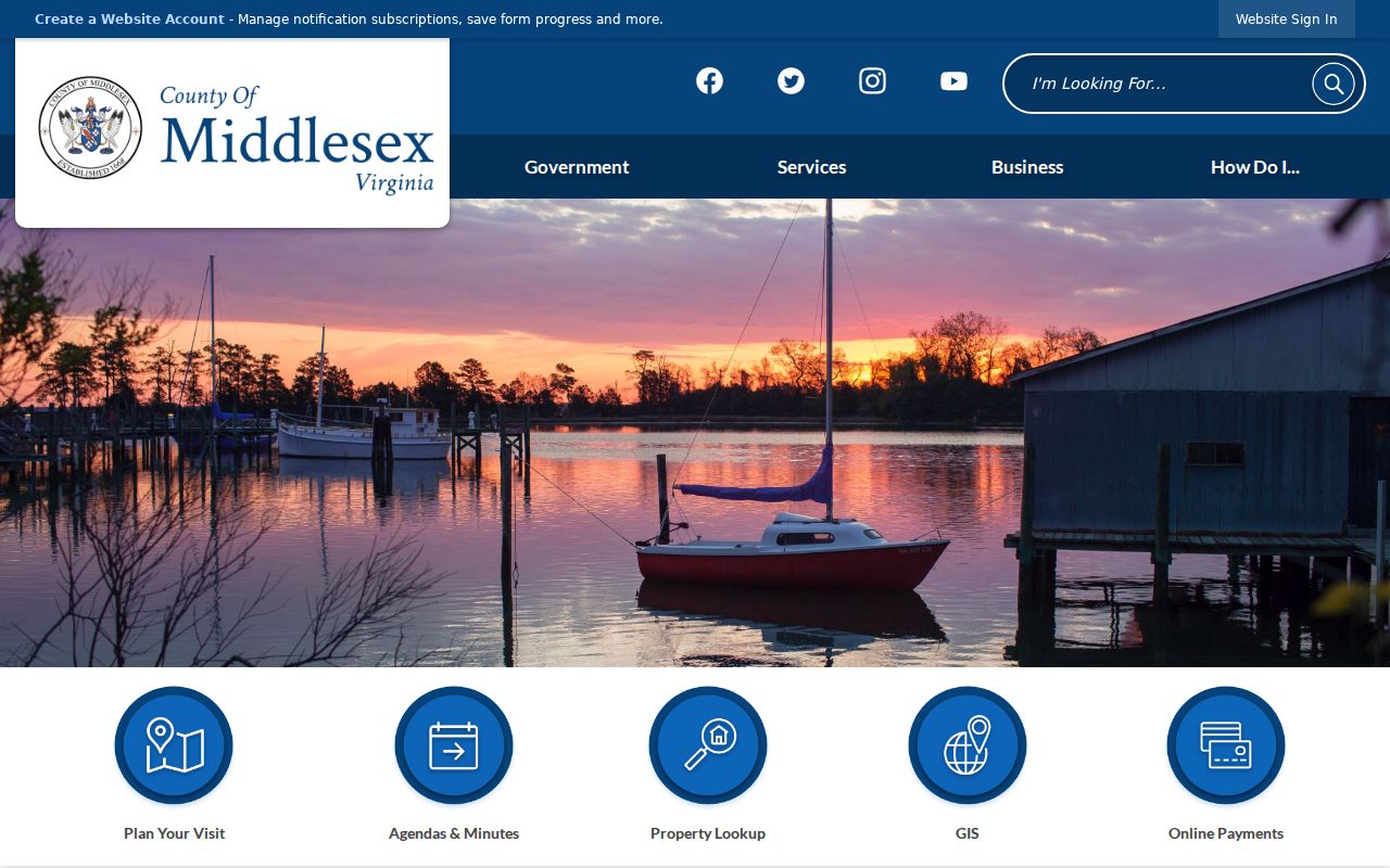Middlesex County criminal history government directory